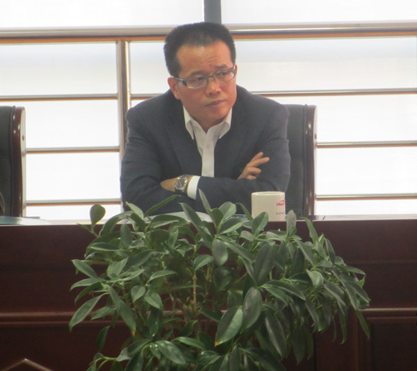 熱烈歡迎區(qū)領(lǐng)導(dǎo)蒞臨我司調(diào)研指導(dǎo)